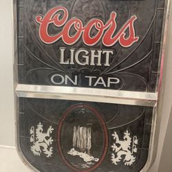 Coors Light On Tap Light Up Sign