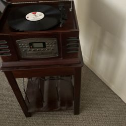 Turntable and Cd player