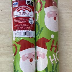 24  Yards 180 Sqft Santa Christmas Wrapping Present 