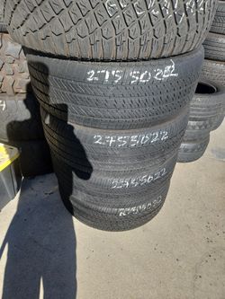 Set 275/50/22 Bridgestone Duller 