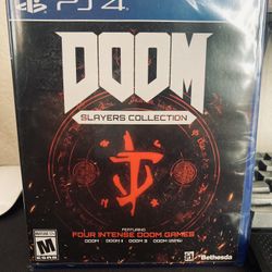 PS4 DOOM SLAYER COLLECTION (NEW)