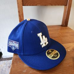 Los Angeles Dodgers New Era 59Fifty Low Profile Hat Champions