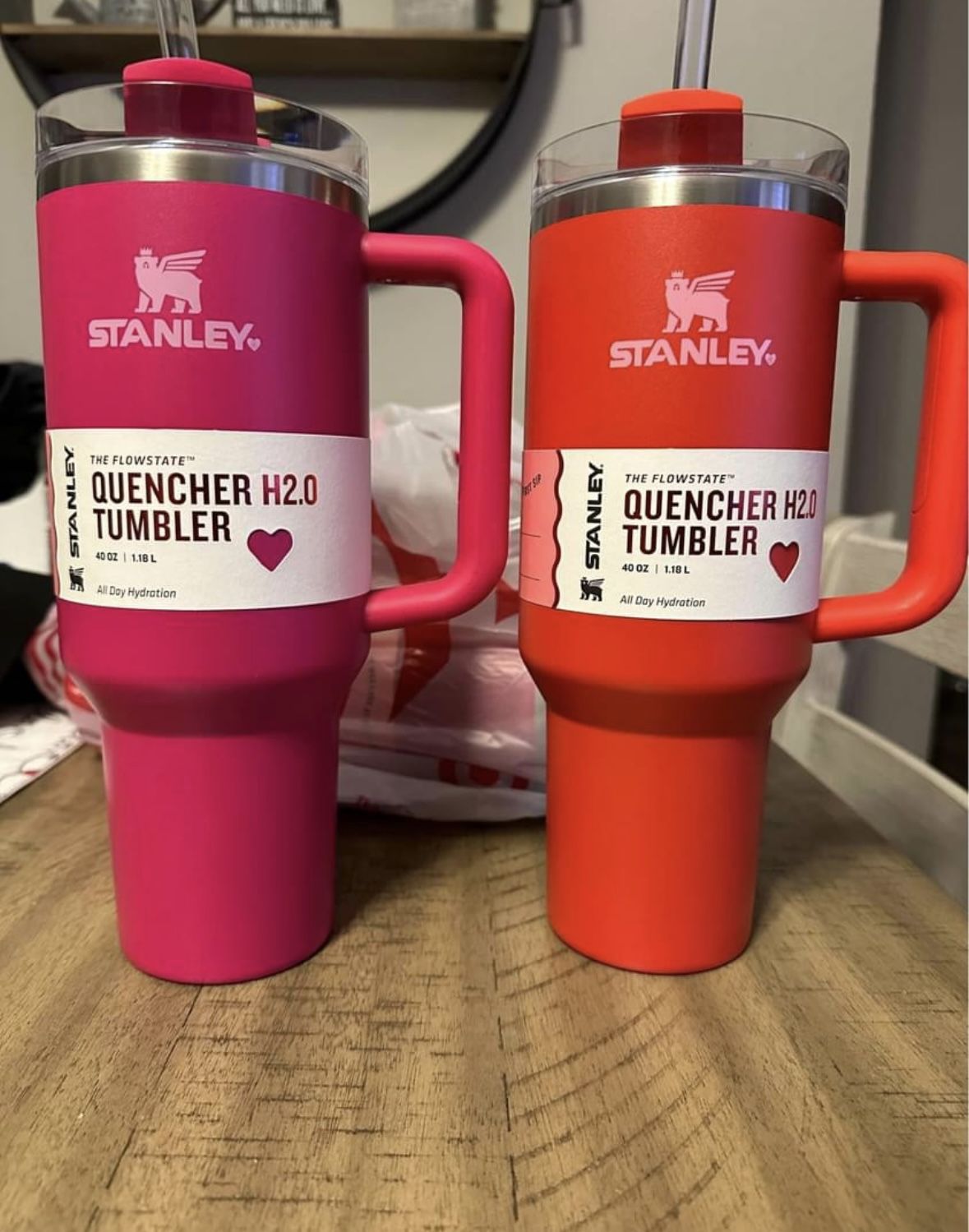 Assorted 2024 Valentine’s Day Stanley Cups Tumblers