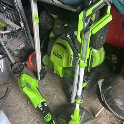 Green Works Yard Equipment