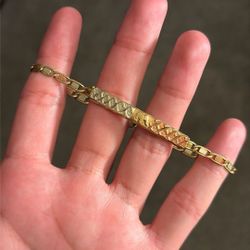 14k Solid gold bracket 