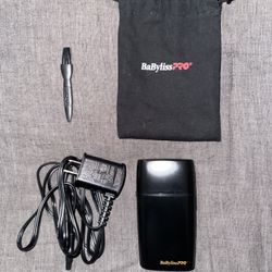 BaBylissPRO® FOILFX02™ Cord/Cordless Metal Double-Foil Shaver (Black)