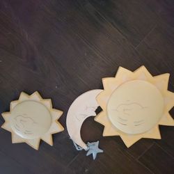 Sun And Moon Baby Wall Hang