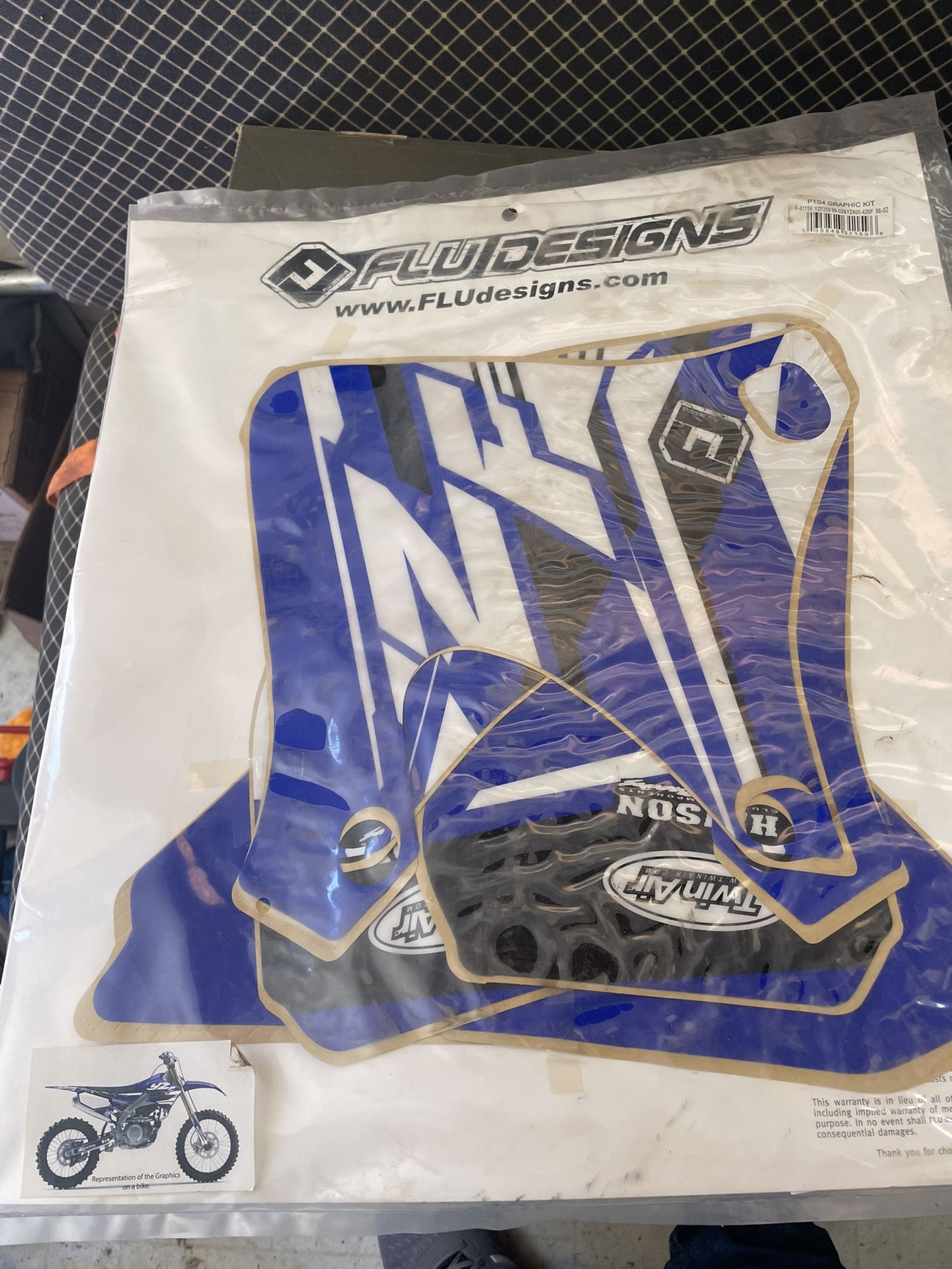 2002 Yamaha Yz 426 Graphics