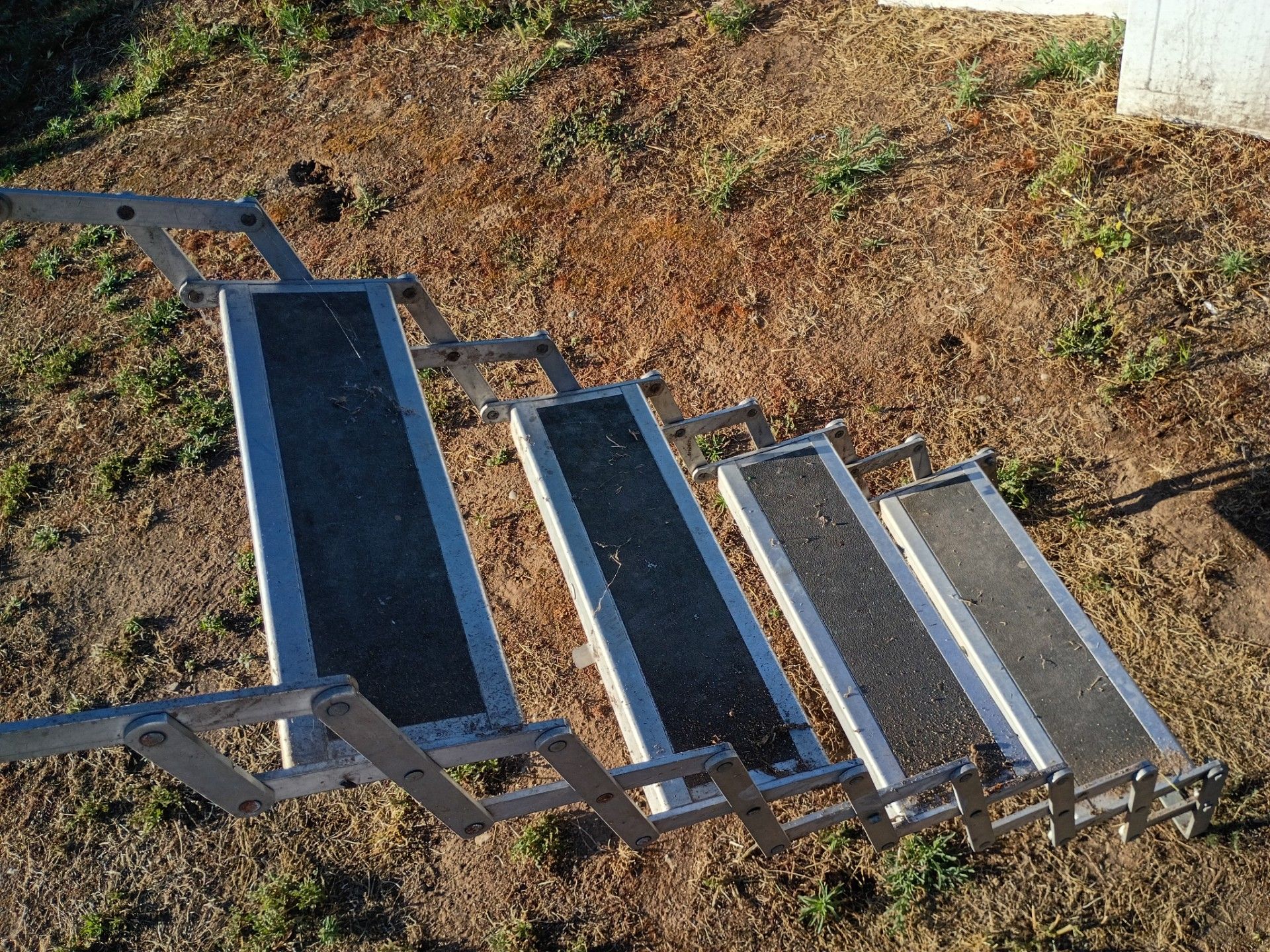Rv camper steps aluminum