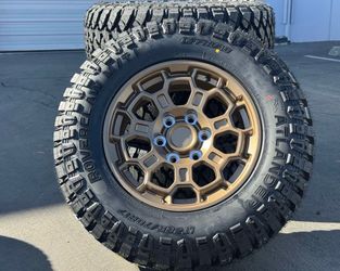 2027 Toyota Tacoma 4Runner NEW 17" Rims Wheels Tires Tundra Sequoia FJ Cruiser Lexus GX460 GX470