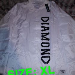 DIAMOND SUPPLY DUGOUT COACH'S JACKET