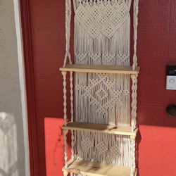 Macrame Hanging Shelves