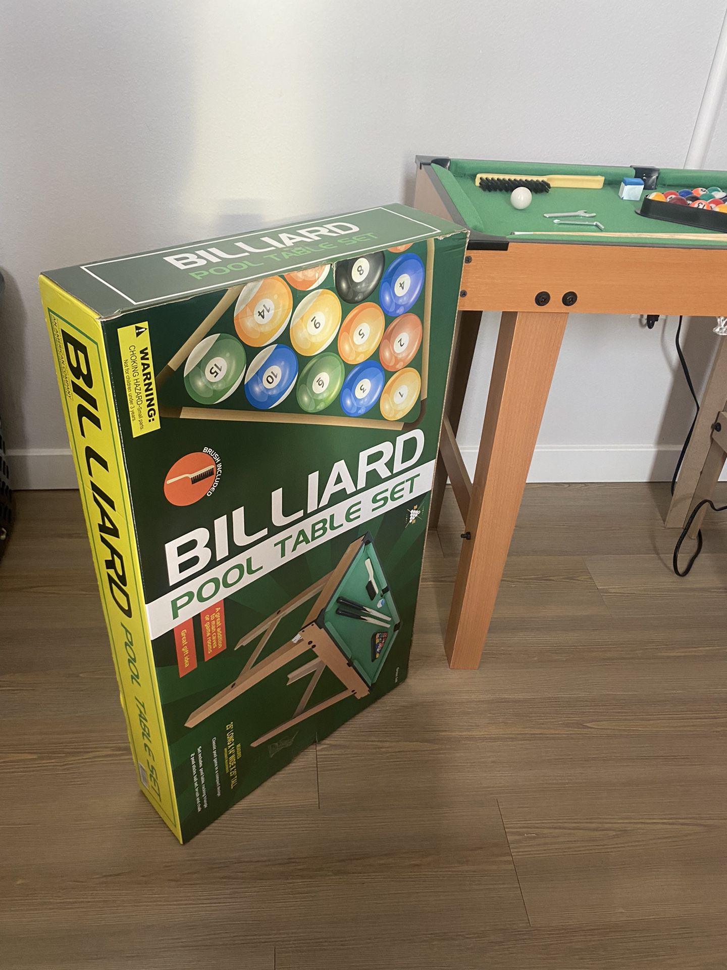 Billiard Pool & Air Hockey Table 