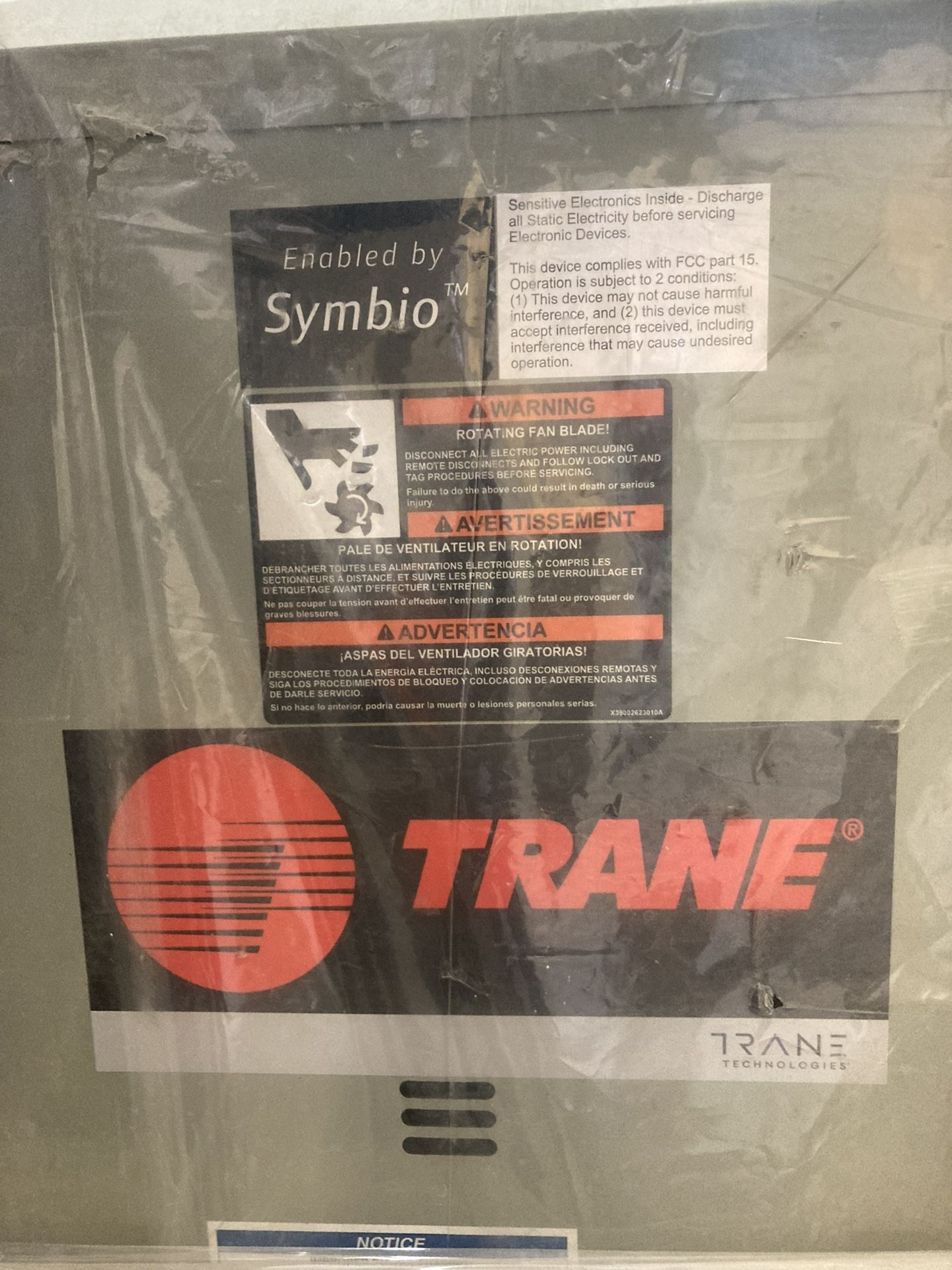 Trane Heat Pump Ton 208/230 Phase