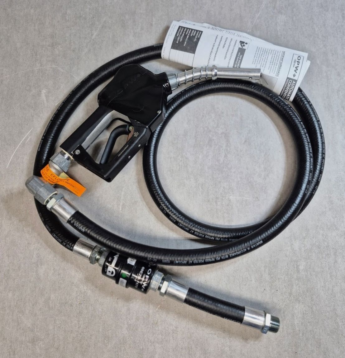 5- New Black OPW PK-EZR0400 Unleaded Fuel Nozzle Hose Kit 3/4" Gas Pump Breakaway 