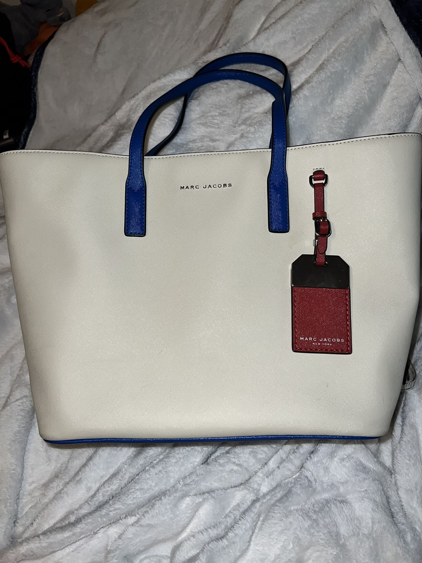 Marc Jacob’s RARE red white and blue tote bag