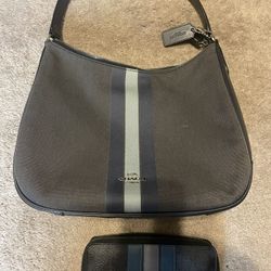 Authentic Coach Purse And Wallet