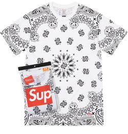 DS Supreme x Hanes Bandana Shirts Pack aka Tagless Tee White SzL (2 Shirts  in 1 Pack) for Sale in Katy, TX - OfferUp