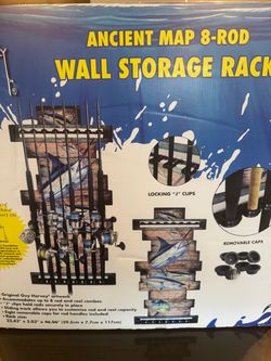 Guy Harvey 8-rod wall rack