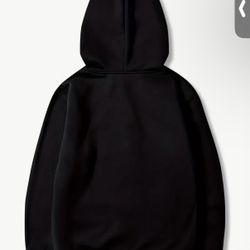 Size Large Men's Casual Solid Color Hoodie - Cozy Polyester Pullover with Kangaroo Pocket, Perfect for Fall & Winter, Street Trend - For Men 