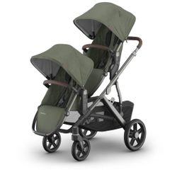 Brand New UPPAbaby Vista V3 Double Stroller Evelyn/meadow green