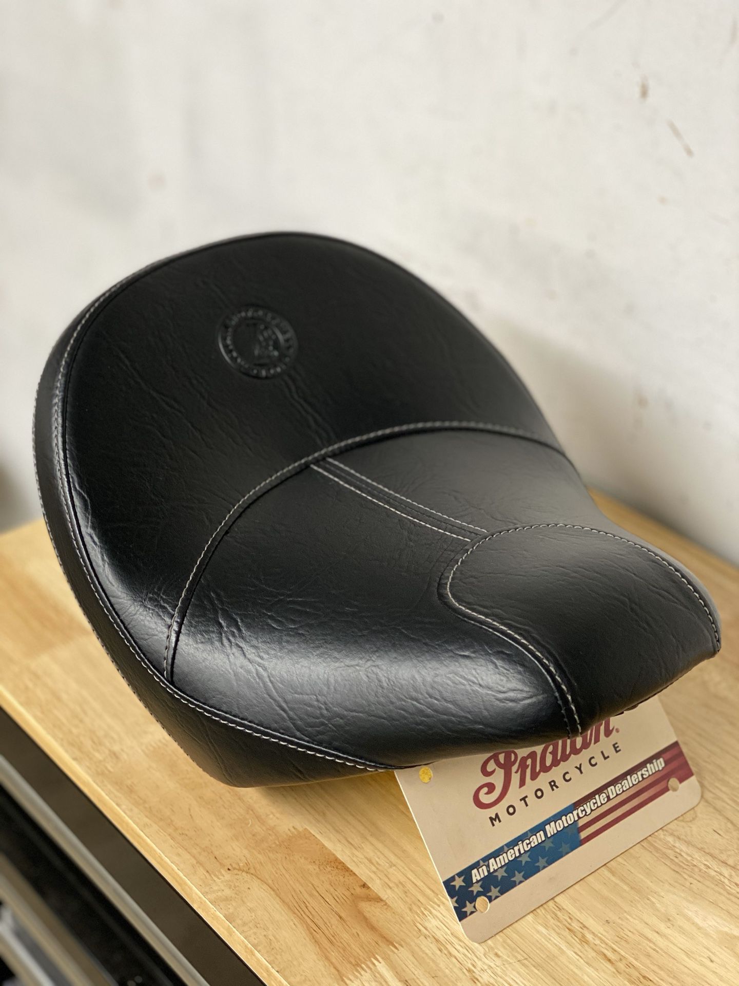 Indian Motorcycle Genuine Driver Seat - Black