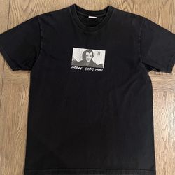 Supreme “Merry Christmas” Tee, Black, Size L, December 2013