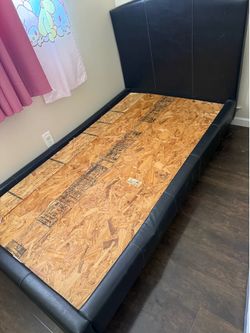 Free twin bed (frame and mattress)