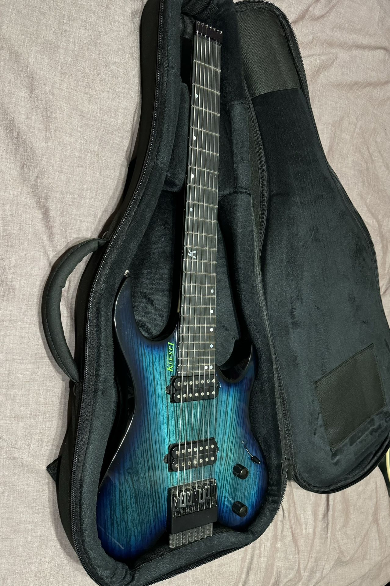 Kiesel Vader 7 Custom Aqua Burst