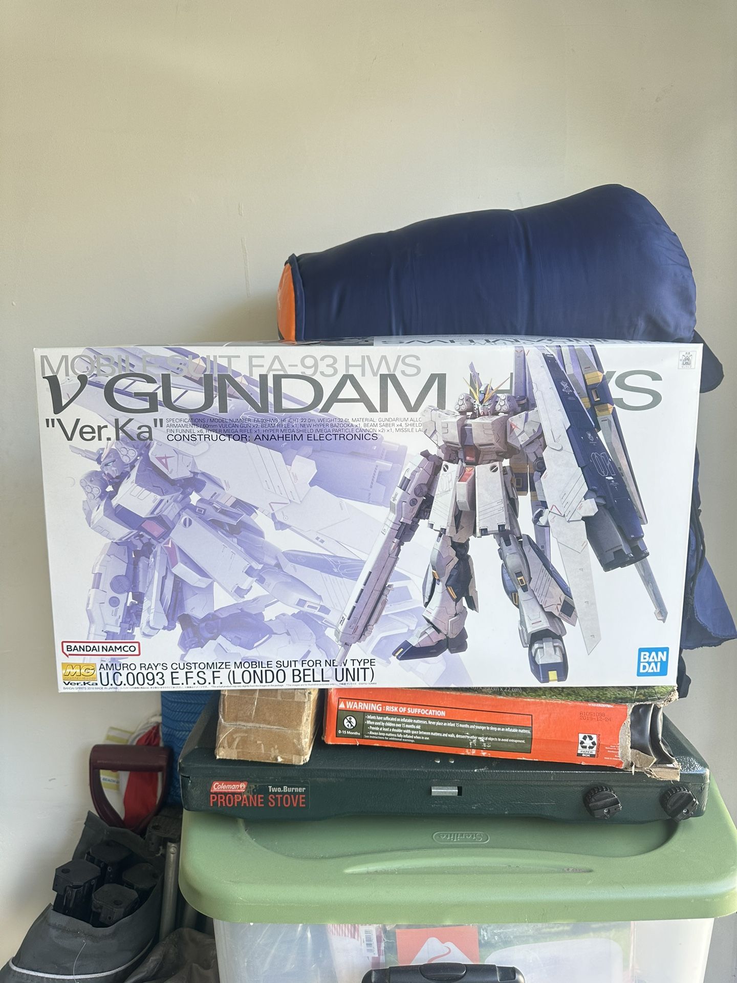 Mg Rx 93 Nu Gundam HWS Ver Ka Pbandai