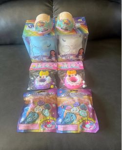 Unicorn Pixy Unicorns, RMS Mini Dumplings, Pinch donuts, mystery mini 4Pack