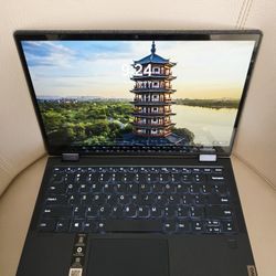 Lenovo YOGA 6, 2-in-1 TOUCHSCREEN 
AMD Ryzen 5 PRO 4650U with Radeon Graphics 2.10 GHz, 6 cores/ 8GB RAM/ 256GB M.2 SSD
Touchscreen 
W11 Home 
Origina