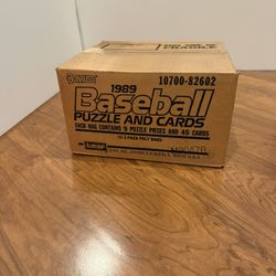 1989 Donruss Baseball Factory Sealed case 72 Rack Packs