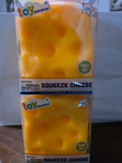 Squeeze cheese squishy