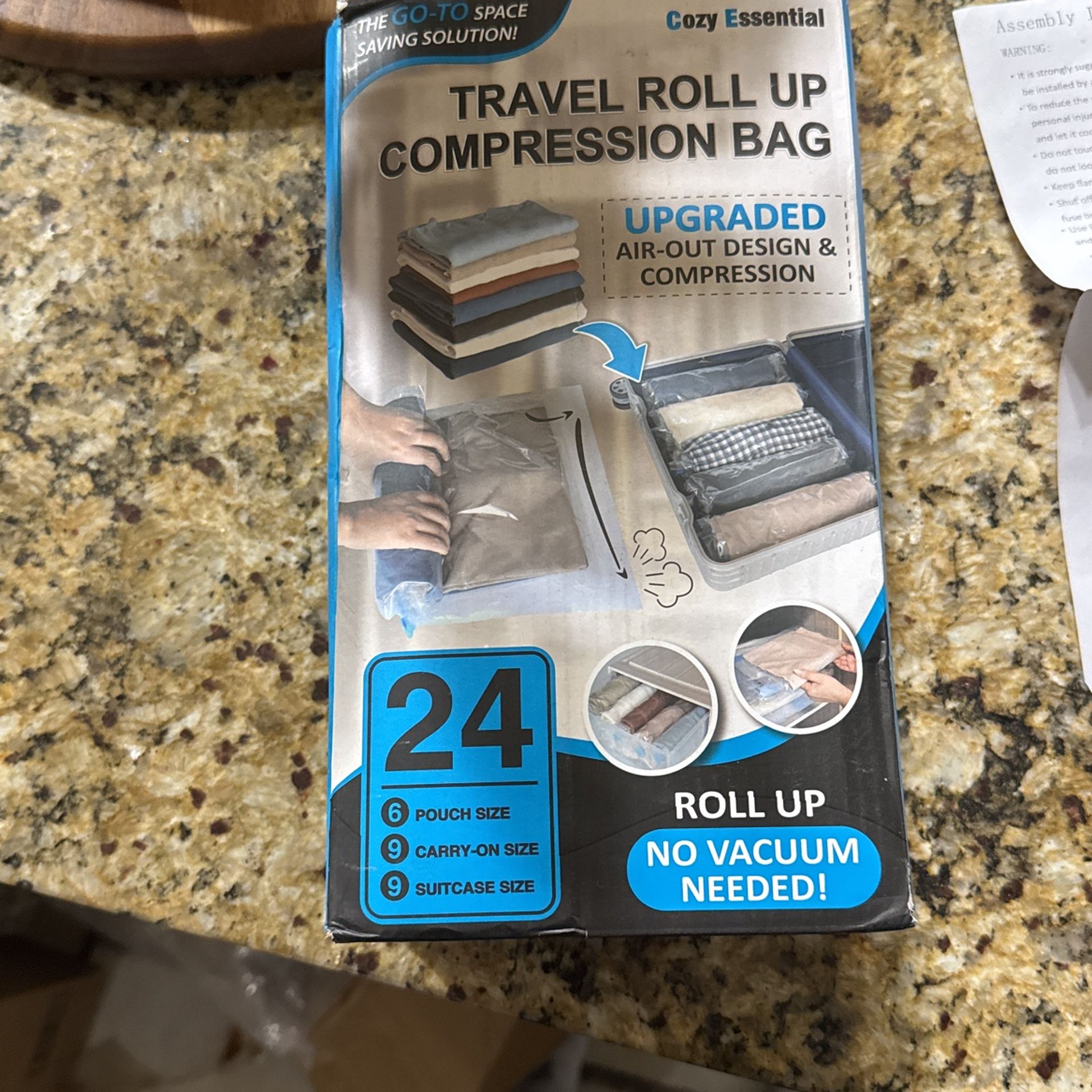 Travel Roll Up Compression Bag
