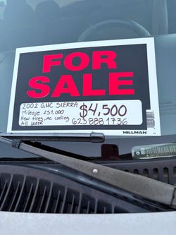 Gmc Sierra  Clean title