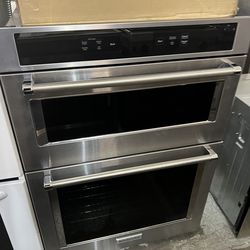 Kitchenaid microwave oven combo 30” stainless steel 2025