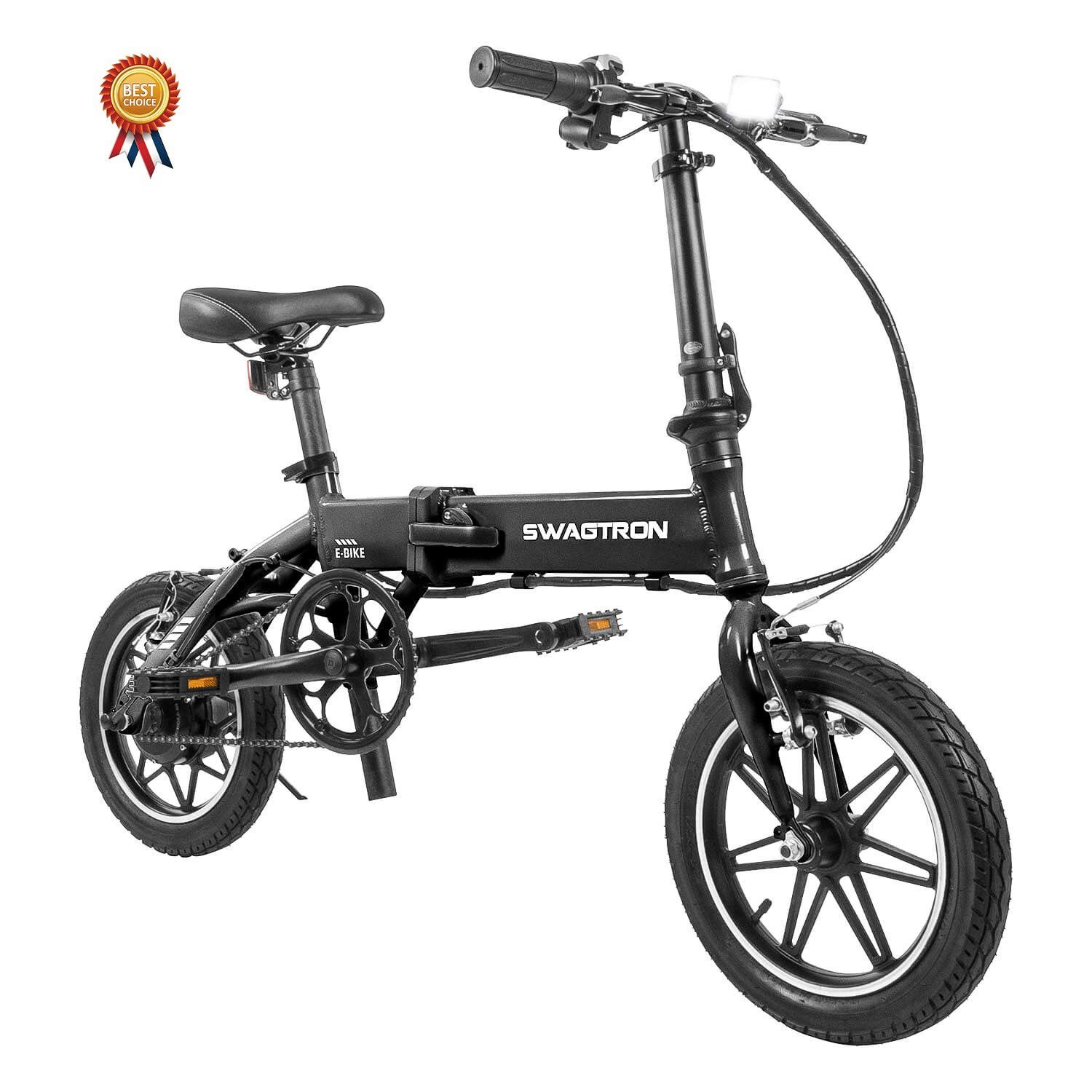 Swagtron electric fold up bike