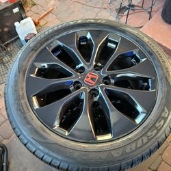JUEGO DE RRINES PARA CARROS HONDA ACCOR CIVIC CRV YANTAS BUENAS MEDIDA 18