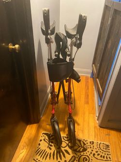 Stand up sturdy walker