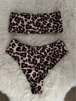 New women’s bikini leopard print XL
