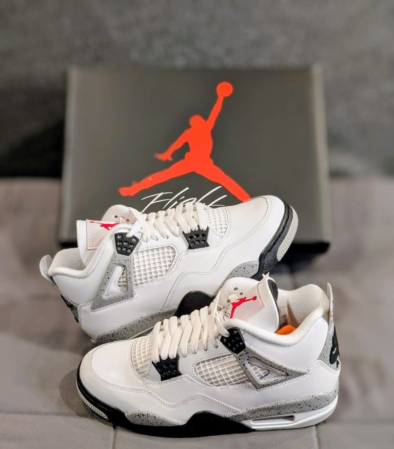 Nike Air Jordan Retro 4 White Cement FV5029-100