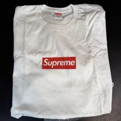 Supreme LA Box Logo Tee"White'