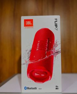 JBL Flip 7 Red – Brand New  /  JBL Flip 7 Roja – Nueva