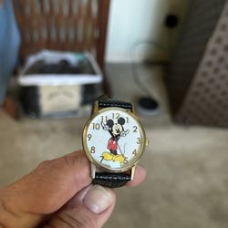 Disney watch with Mickey Mouse