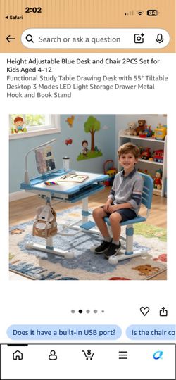 Child’s Grow with me Desk
