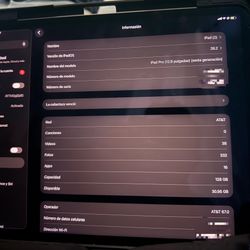 iPad Pro M2  12.9 Inches 6 Generation