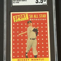 Mickey Mantle Card 