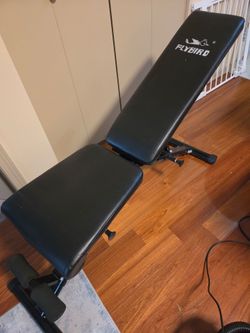 Workout Bench & Weights