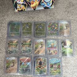 16 Pokemon TCG Cards 